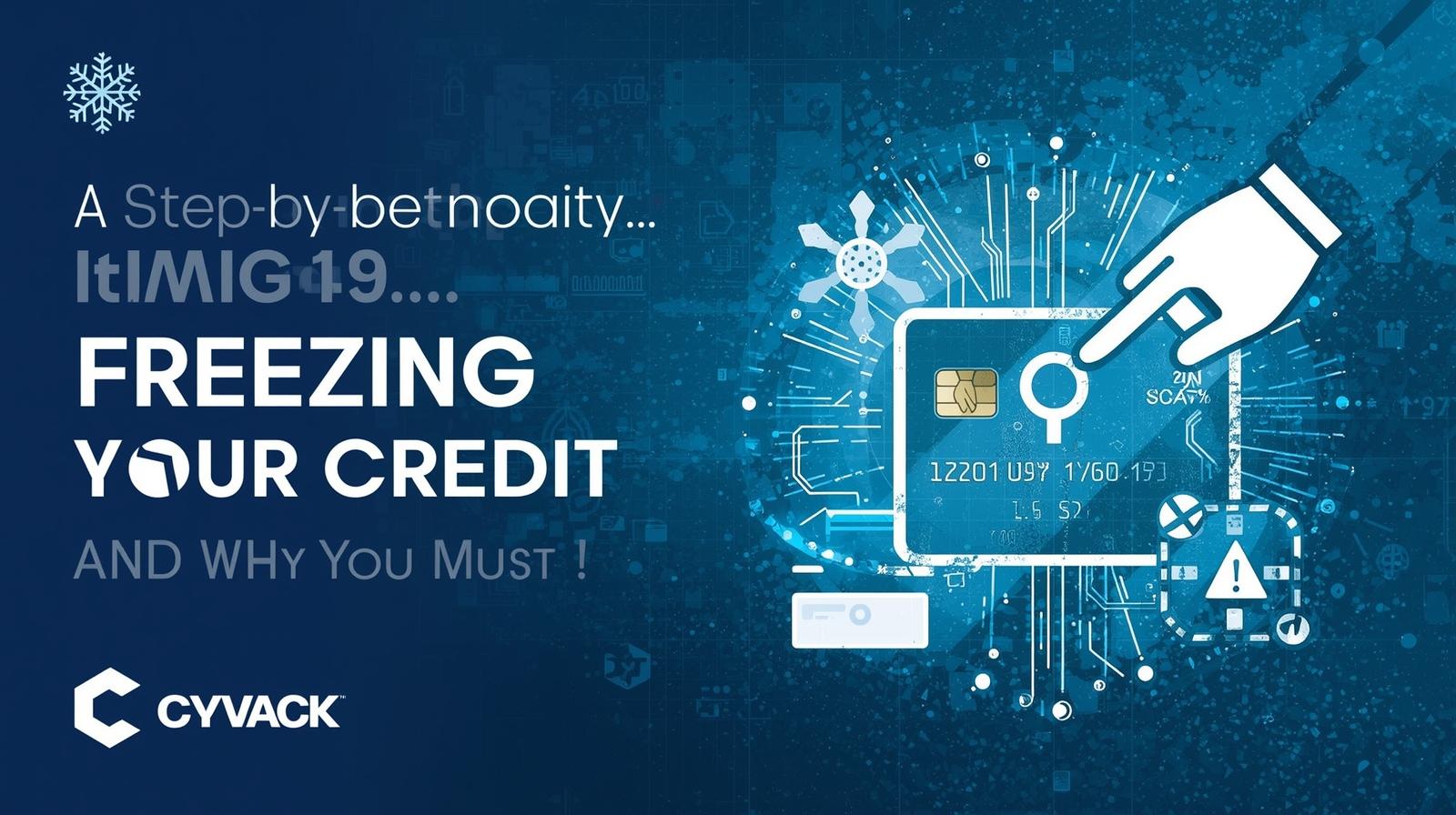 A Step-by-Step Guide to Freezing Your Credit (And Why You Must)