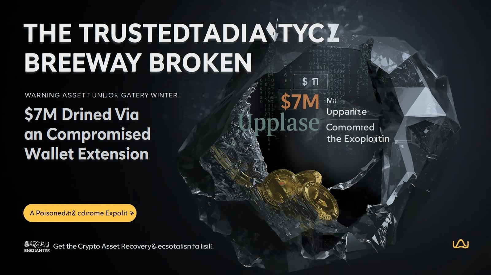 Crypto Wallet Hack Alert: $7M Lost Through Compromised Trust Wallet Chrome Extension — Protect Yourself