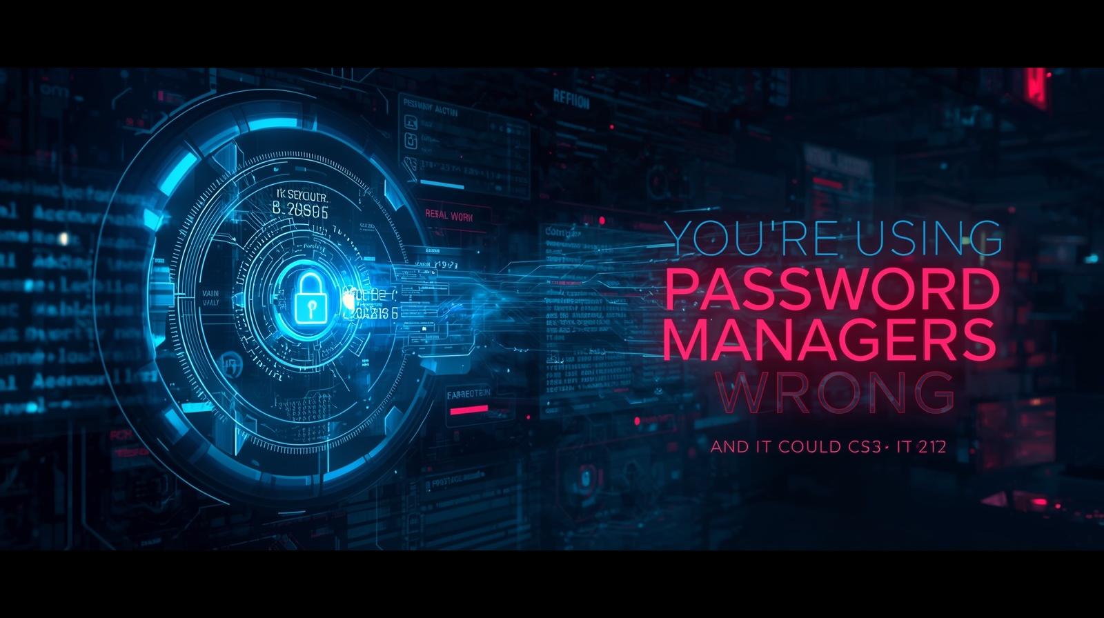 How Password Managers Actually Protect Your Accounts