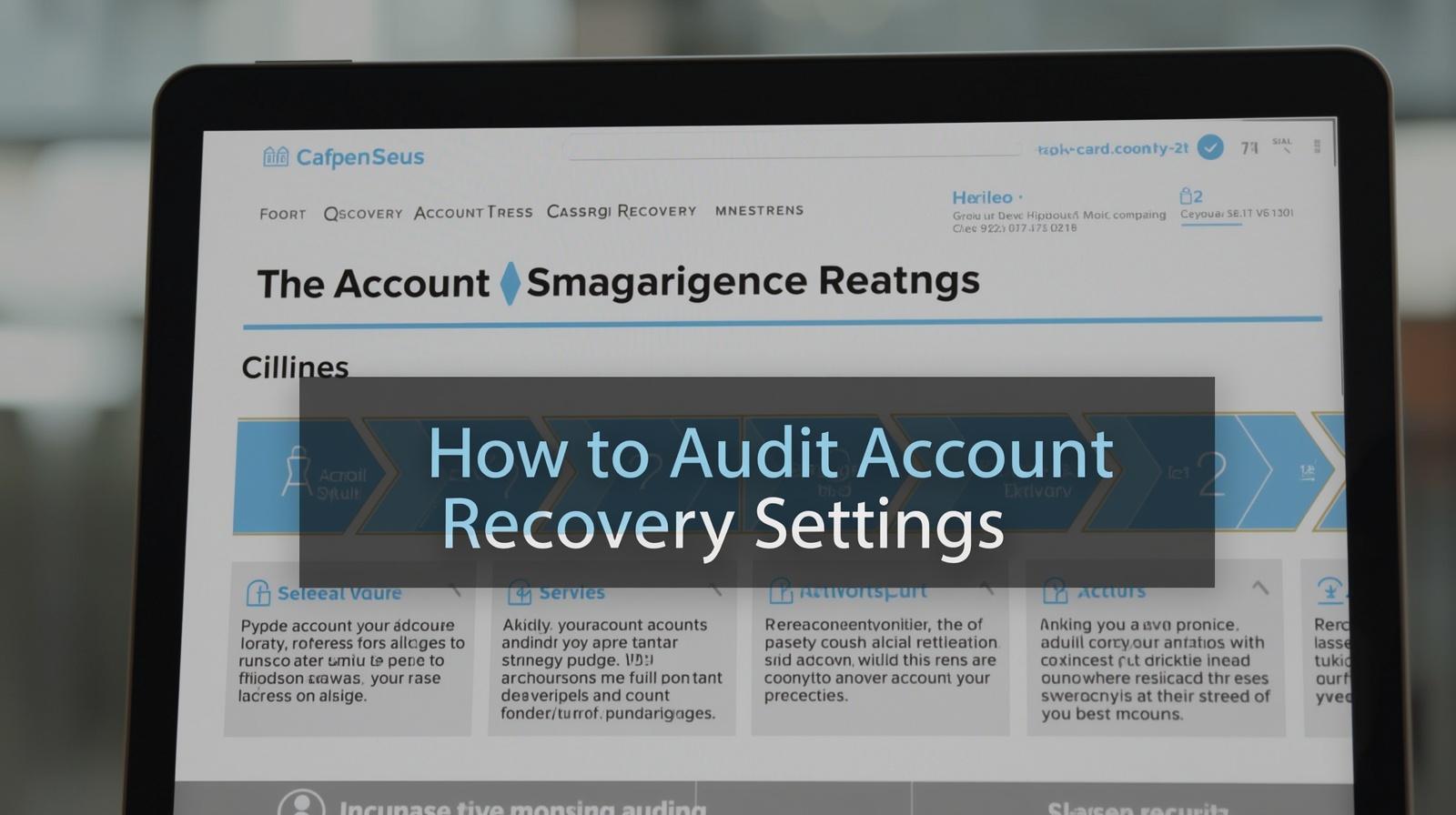 How To Audit Your Account Recovery Settings Before They Are Used Against You
