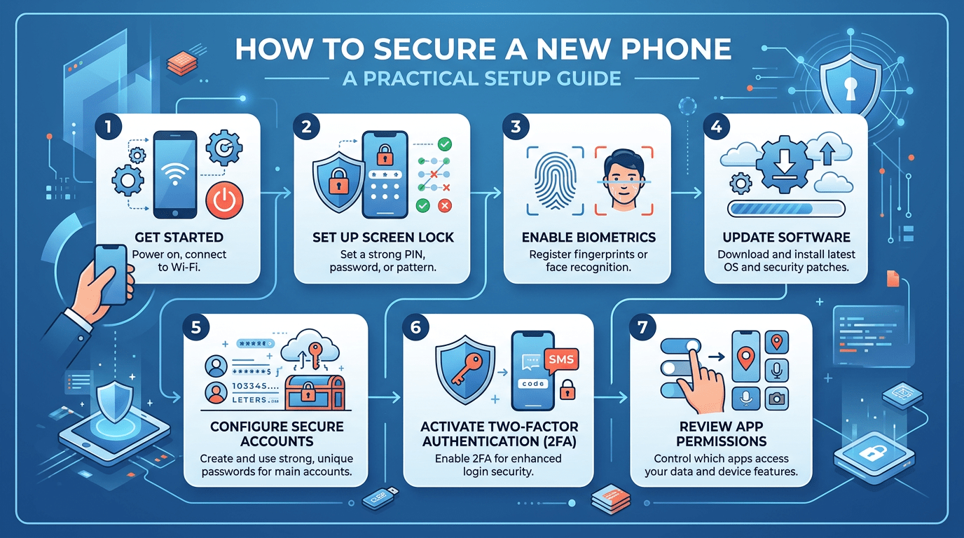 How To Secure a New Phone Before You Start Using It