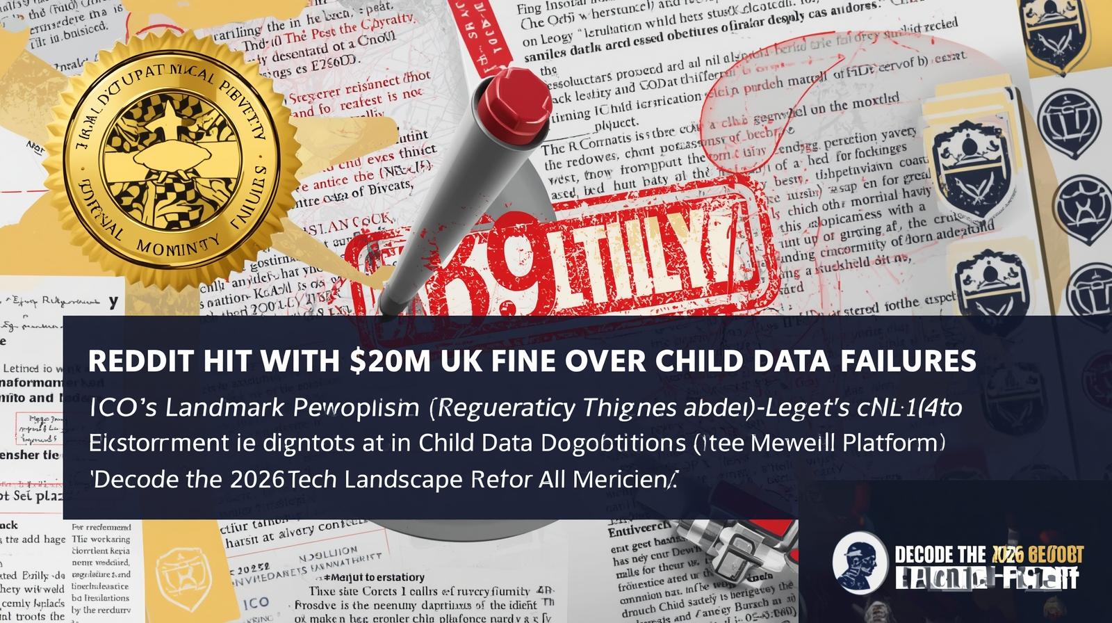 Reddit Hit with $20M UK Fine Over Child Data Failures — Digital Privacy Enforcement Tightens