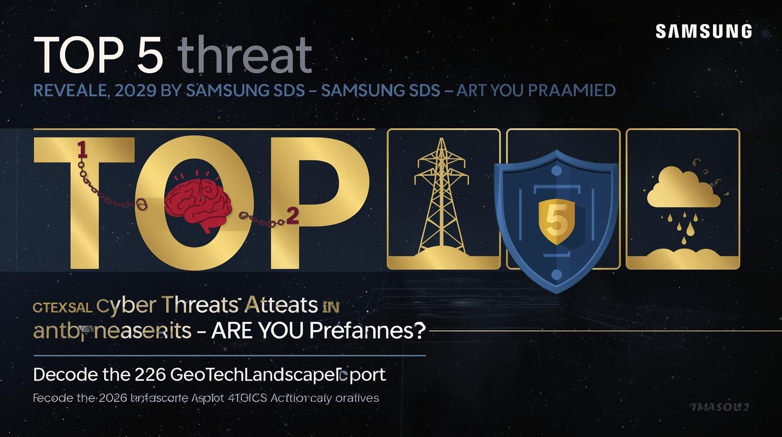 Top 5 Cyber Threats for 2026 Revealed by Samsung SDS — Are You Prepared?