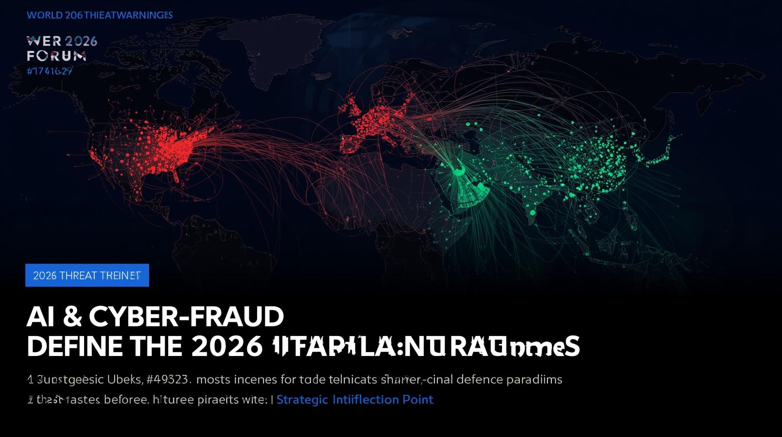World Economic Forum Warns: AI & Cyber-Enabled Fraud Are Defining 2026 Threat Landscape