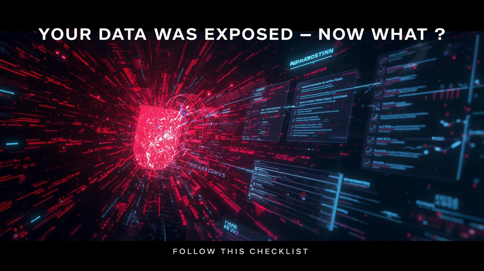 What To Check After a Data Breach — A Practical Response Checklist