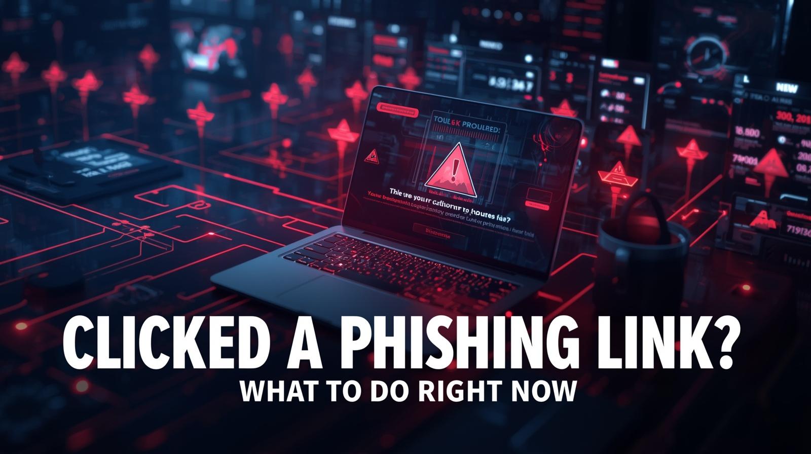 What To Do After Clicking a Phishing Link