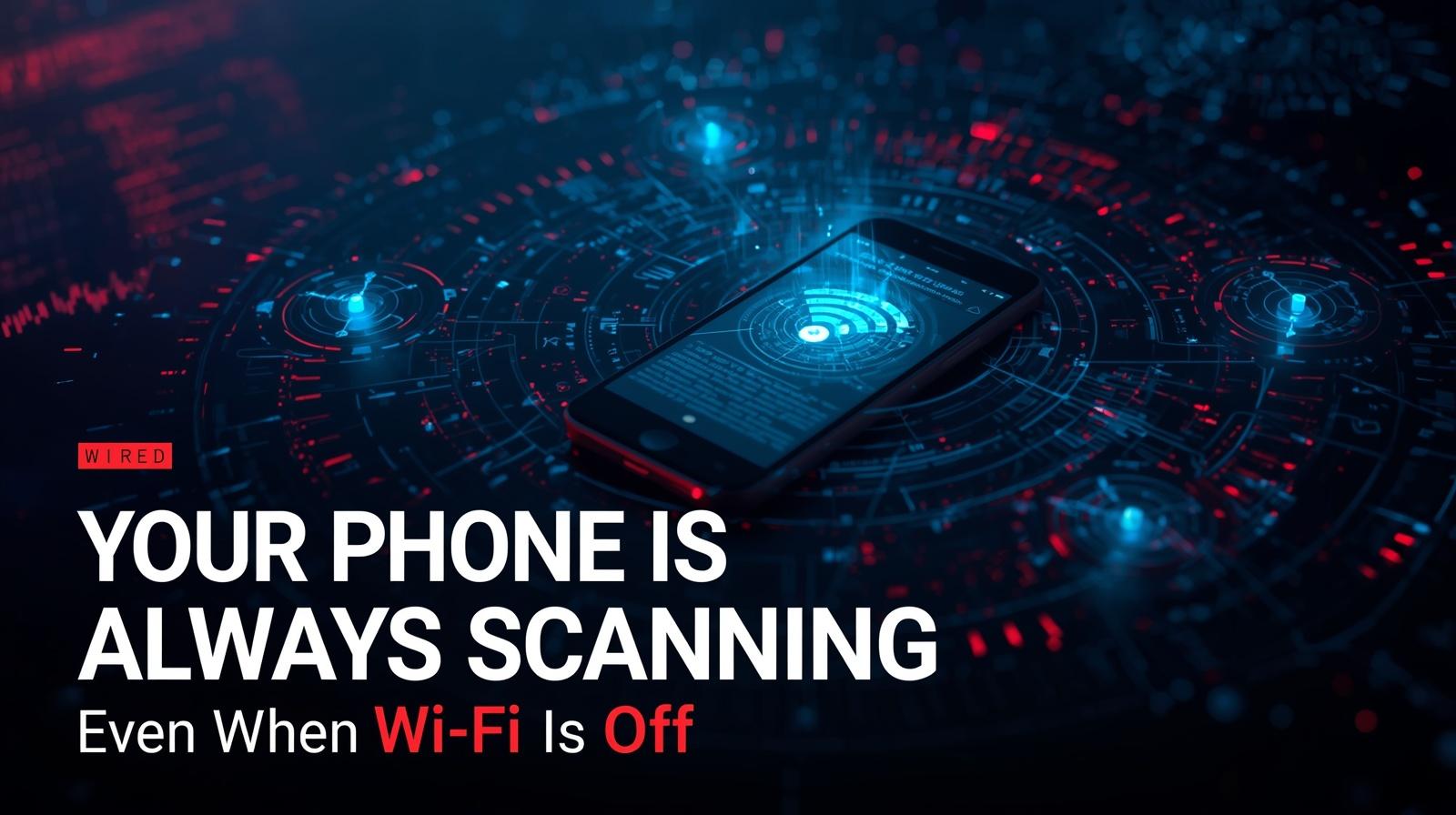 Your Phone's Wi-Fi Is Scanning Even When You're Not Connected — The Privacy Risk Most Users Miss